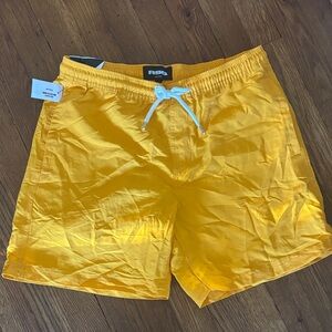 Men's Yellow/Orange Shorts